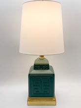 Load image into Gallery viewer, Menderes Accent Lamp - 22" tall - blue