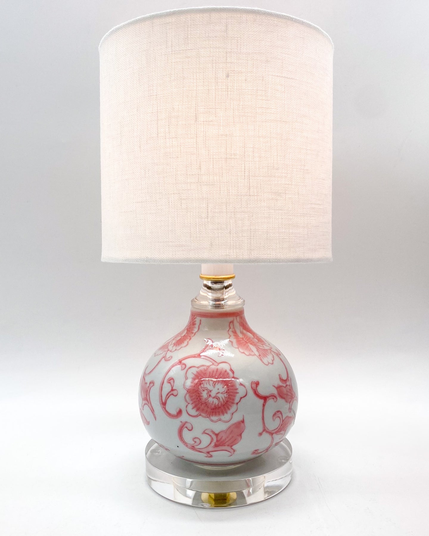 lamps, lamps store, lighting store, Dallas lampshade store, Dallas lamps, interior design Dallas, lampshade store, lampshades Dallas, pink lamp, floral lamp, ceramic lamp, acrylic base lamp, bird on branch, cute lamp
