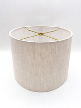 Load image into Gallery viewer, Linen Drum Shade