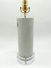 Load image into Gallery viewer, Peony/Bird-Hat-Stand-Table-Lamp.-14.5in.-(to-harp-saddle)