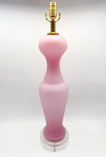 Load image into Gallery viewer, Pink Murano Vintage Lamp