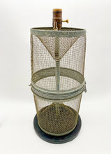 Load image into Gallery viewer, Repurposed Vintage Minnowtrap Lakehouse Lamp