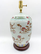 Load image into Gallery viewer, Rose Gold Antique Melon Jar Table Lamp