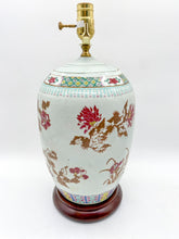 Load image into Gallery viewer, Rose Gold Antique Melon Jar Table Lamp