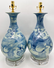 Load image into Gallery viewer, Silla Flower Vase Pear Shape Lamp, ~29&quot;