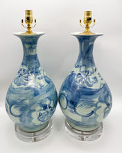 Load image into Gallery viewer, Silla Flower Vase Pear Shape Lamp, ~29&quot;