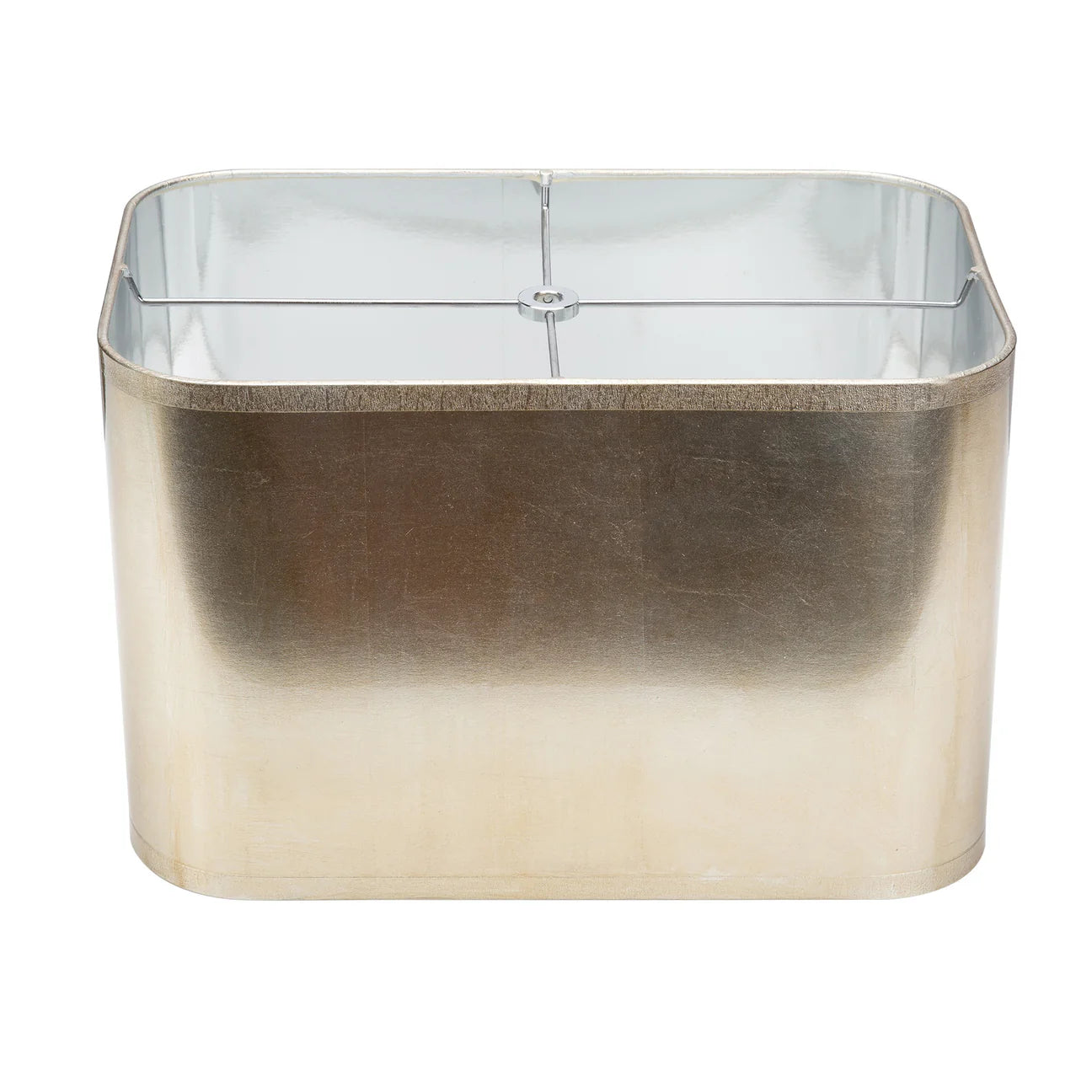 silver rectangle lampshade, silver lampshade, silver shade, lampshades, lampshade store, lampshade store dallas texas, shade store dallas