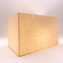 Load image into Gallery viewer, Tan Linen Box Rectangle, 14"