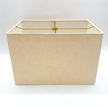 Load image into Gallery viewer, Tan Linen Box Rectangle, 14"