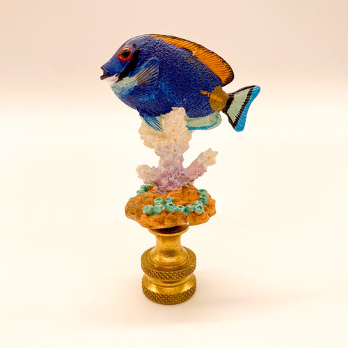finial, finials, fish finial, tropical finial, Dallas lampshade, Dallas lamps, lamp store Dallas, lamp boutique
