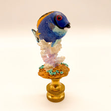 Load image into Gallery viewer, finial, finials, fish finial, tropical finial, Dallas lampshade, Dallas lamps, lamp store Dallas, lamp boutique
