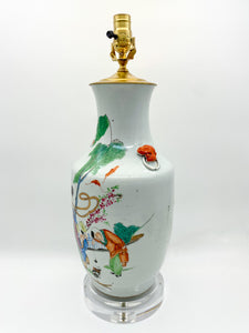 Vintage Chinese Porcelain Table Lamp