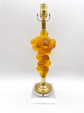 Load image into Gallery viewer, Vintage Grape Cluster Lamp, ~26&quot;