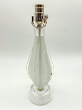 Load image into Gallery viewer, Vintage White Murano Lamp
