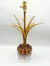 Load image into Gallery viewer, Vintage Ruby Murano Glass w/ Gold Inclusions