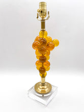 Load image into Gallery viewer, Vintage Grape Cluster Lamp, ~26&quot;