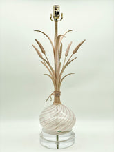 Load image into Gallery viewer, lamps, lamps store, lighting store, Dallas lampshade store, Dallas lamps, interior design Dallas, lampshade store, lampshades Dallas, Murano lamp, Italian blown glass, Italian lamp, Florentine metalwork, antique Murano glass, Murano glass, Murano, Venetian, Venetian glass, hand blown glass, acrylic base, acrylic base lamp
