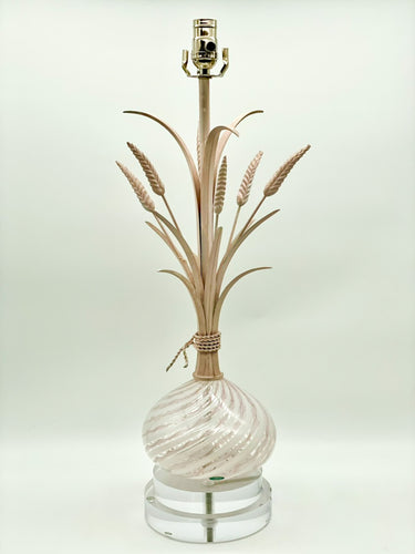 lamps, lamps store, lighting store, Dallas lampshade store, Dallas lamps, interior design Dallas, lampshade store, lampshades Dallas, Murano lamp, Italian blown glass, Italian lamp, Florentine metalwork, antique Murano glass, Murano glass, Murano, Venetian, Venetian glass, hand blown glass, acrylic base, acrylic base lamp
