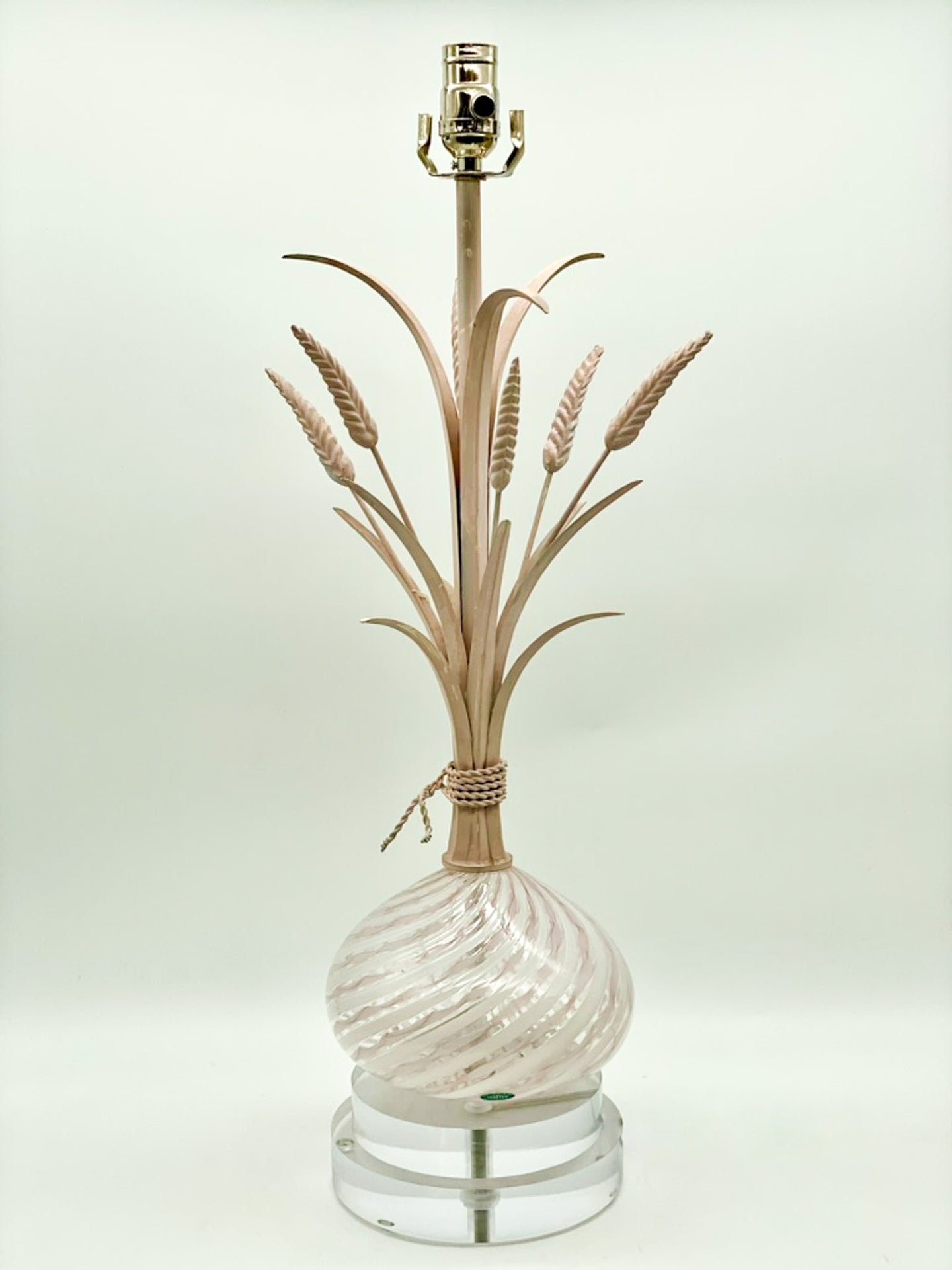 lamps, lamps store, lighting store, Dallas lampshade store, Dallas lamps, interior design Dallas, lampshade store, lampshades Dallas, Murano lamp, Italian blown glass, Italian lamp, Florentine metalwork, antique Murano glass, Murano glass, Murano, Venetian, Venetian glass, hand blown glass, acrylic base, acrylic base lamp
