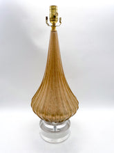 Load image into Gallery viewer, Vintage Italian Murano &#39;Ombrello&#39; Table Lamp