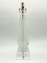 Load image into Gallery viewer, Vintage White Murano Lamp