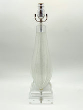 Load image into Gallery viewer, Vintage White Murano Lamp