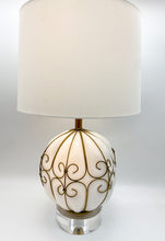 Load image into Gallery viewer, White Murano Lamp