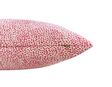 Load image into Gallery viewer, pink animal print pillow, animal print pillow, pink print pillow, pink decorative pillow 