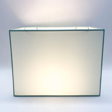 Load image into Gallery viewer, Synthetic Pongee Box Rectangle, 14in, Sea Blue