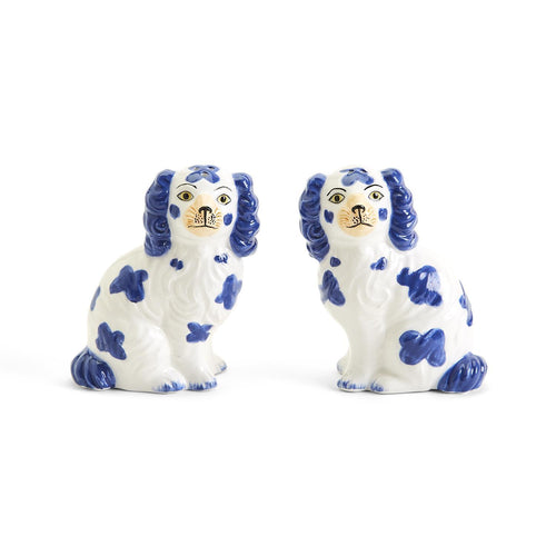 Staffordshire Dog Salt & Pepper Shakers Set