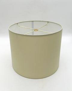 synthetic-pongee-drum,-12in,-Celadon, synthetic pongee drum, lampshades dallas, lamp shade store dallas, lighting store dallas, lamp store dallas, green lampshade, light green lampshade, celadon lampshade